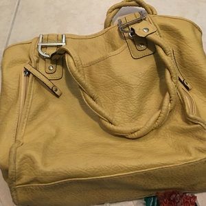 Yellow purse