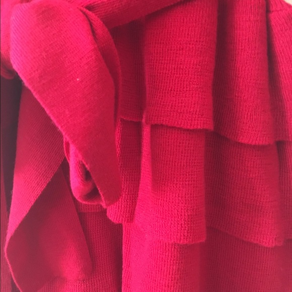 BCBG Red Sweater Dress - Picture 2 of 4