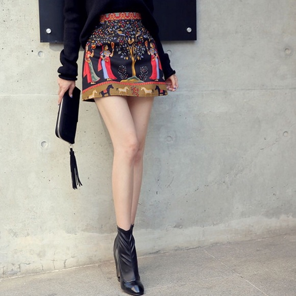 A line skirt