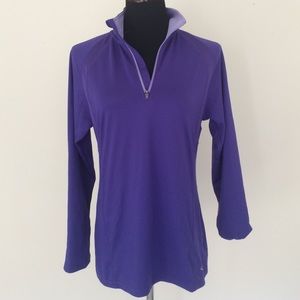 Gorgeous color.   Purple Workout Jacket