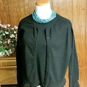 TWO PIECE SWEATER SET.