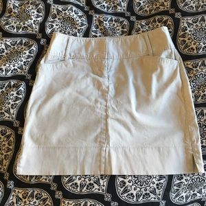 LOFT khaki skirt