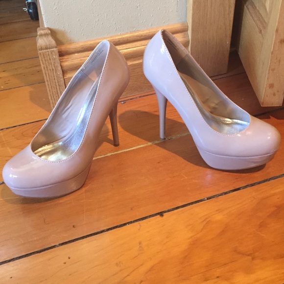 Nude Colored Heels - Picture 2 of 2