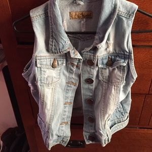 jean vest