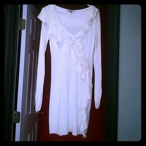 Arden b sweater dress cream