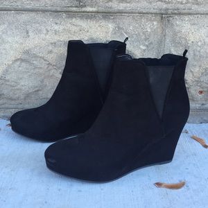 Black Heeled Booties
