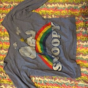 Snoopy long sleve shirt