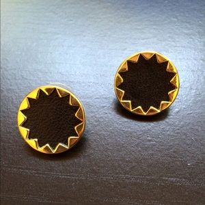 House of Harlow 1960 Sunburst Button Earrings