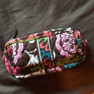 Vera Bradley small cosmetic bag never used