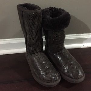 Authentic Brown Snakeskin Uggs