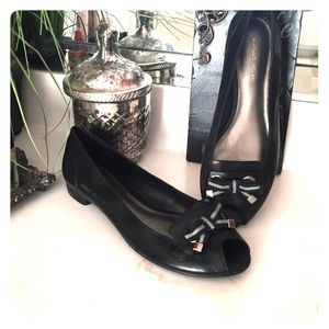 Black Antonio Melani Flats