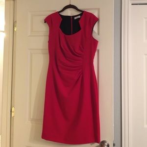 Red Calvin Klein Dress