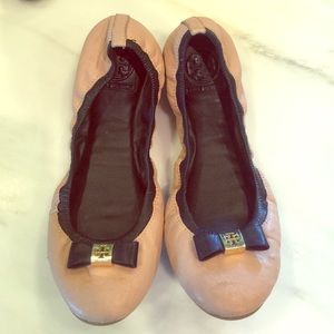 Tory Burch leather ballet flats