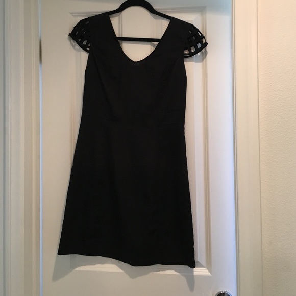 Alyn Paige Black cocktail dress
