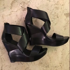 Diane Von Furstenberg Opal Wedge Sandal