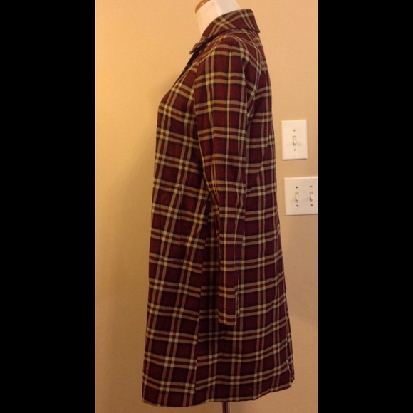 Express Plaid Coat - Picture 2 of 4