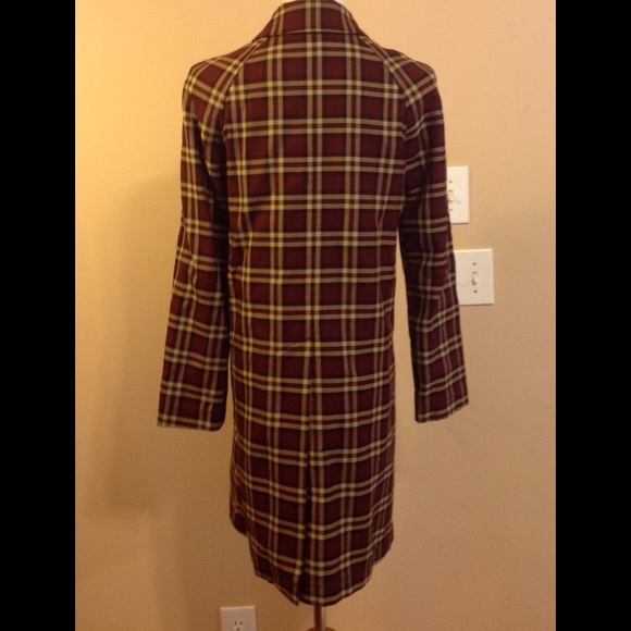 Express Plaid Coat - Picture 3 of 4