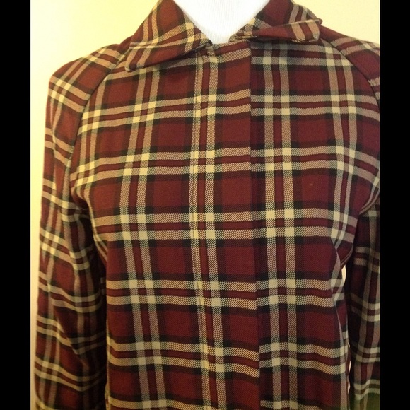 Express Plaid Coat - Picture 4 of 4