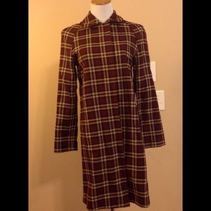 Express Plaid Coat