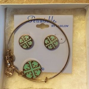 Earrings and bracelet combo!