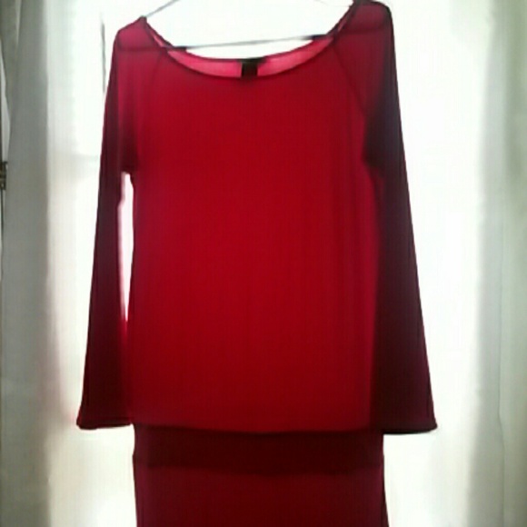 Red dress