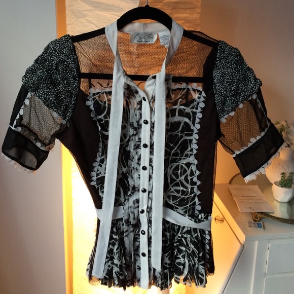 Byron Lars top! Size 4! Mint Condition. Never worn