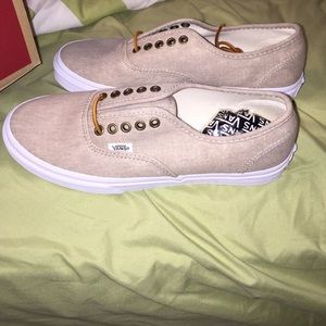 Authentic Slim Washed Canvas Vans