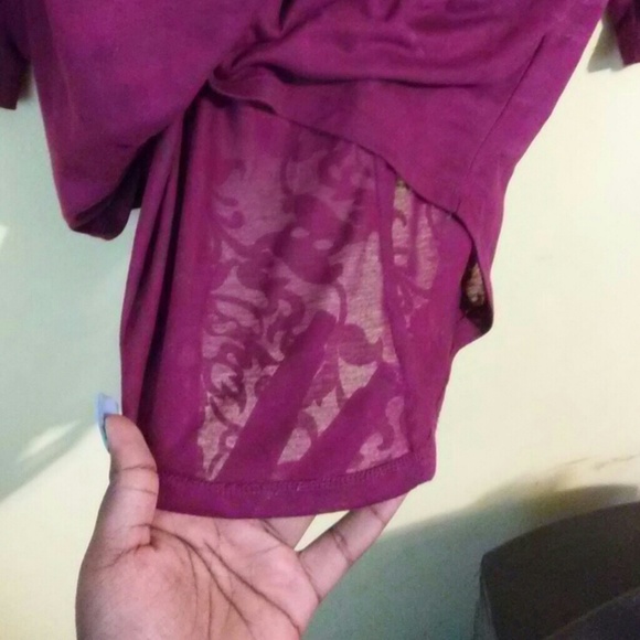 Mossimo Raspberry Blouse - Picture 2 of 2