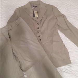 Light Tan Pant Suit