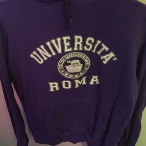 Universita Roma hoodie from Italy