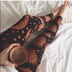 Sun and moon leggings