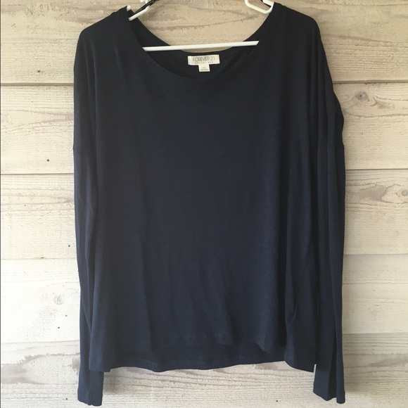 Forever 21 Navy Top
