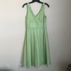 J Crew Green dress size 4
