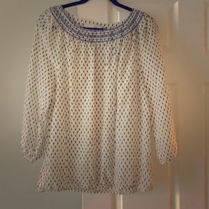 Super chic peasant blouse