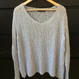 Brandy Melville Light Blue Knit Sweater