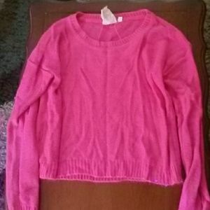 Pink sweater