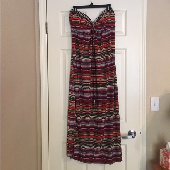 Strapless Maxi Dress