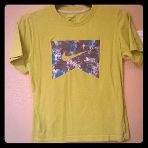 Youth Green Nike shirt