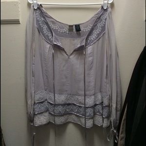 Lithe blouse, lavender size 4