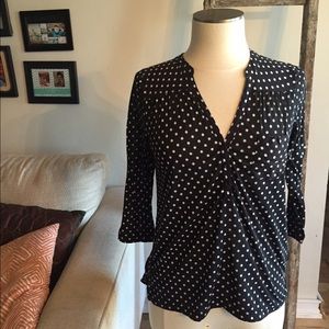 Polka dot top