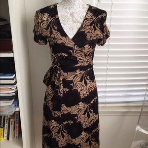 Banana Republic Silk Wrap Dress
