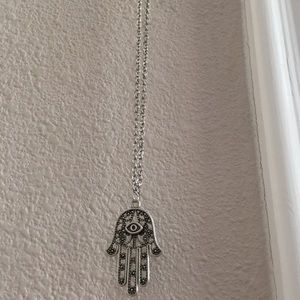 Hamsa necklace