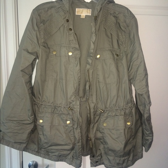 michael kors utility jacket
