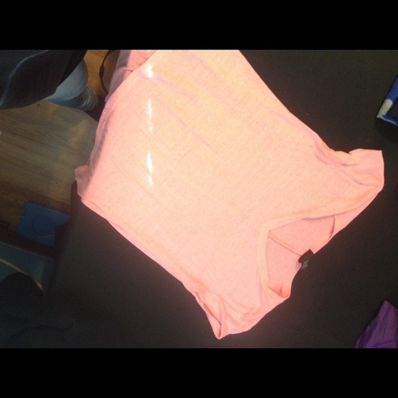 Pink v neck.