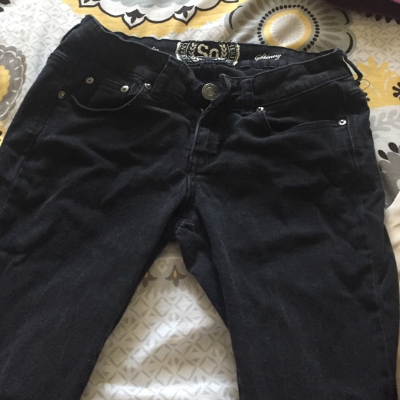 Black skinny jeans
