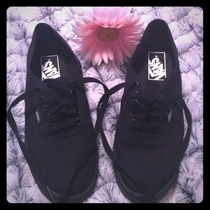 Black Vans