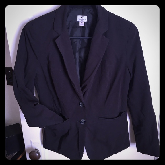 Black Worthington Blazer Jacket