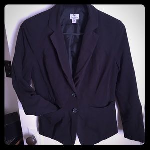 Black Worthington Blazer Jacket