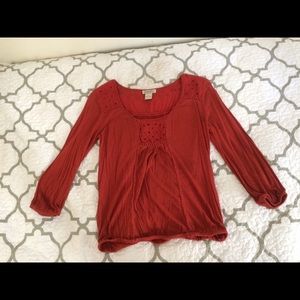 Elastic bottom shirt