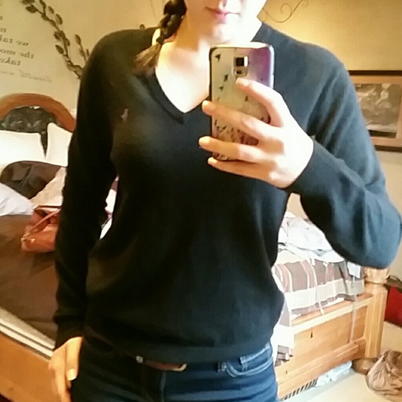 NWT Ralph Lauren black cashmere sweater